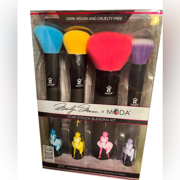 Jayson Naylor NWT Marilyn Monroe L.A. Girls Lip Gloss💄Nail Gel 💅🏻 Makeup Brushes - Picture 9 of 16